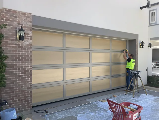 Garage door replacement service by Darien Garage Door Repair in Darien